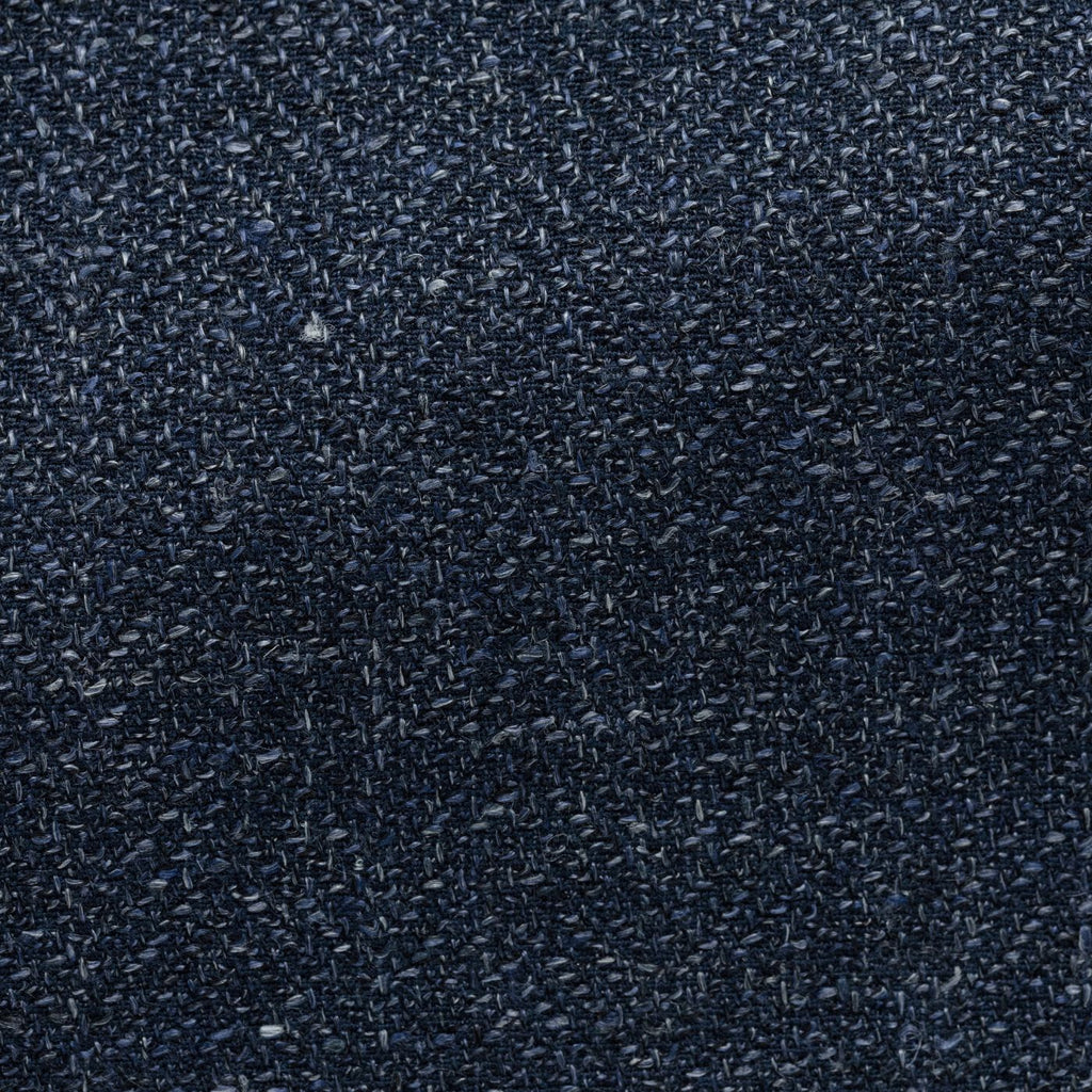 Angelico-indigo-blue-stretch-cotton-linen-herringboneCM JA280gr Fabric
