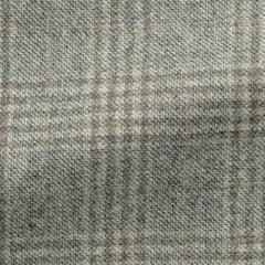 Di-Pray-grey-mélange-s130-wool-with-taupe-Prince-of-Wales-checkCM JB 320gr Fabric