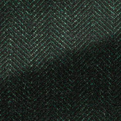 Carlo-Barbera-bottle-green-stretch-wool-silk-cotton-blend-herringboneCM JB 310gr Fabric