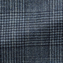 Loro-Piana-dark-mixed-blue-wool-silk-cashmere-with-glencheckCM JC 280gr Fabric