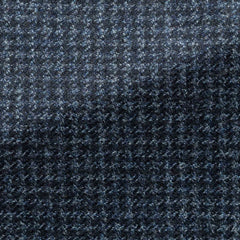 Di-Pray-mixed-blue-mouliné-wool-houndstoothCM JB 340gr Fabric