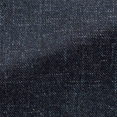 Marlane-navy-blue-jaspé-wool-cotton-linen-twillCM JA 270gr Fabric
