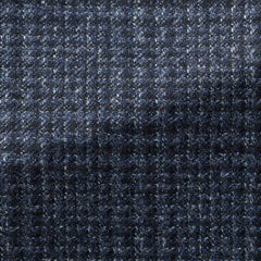 Di-Pray-mixed-blue-mouliné-wool-with-glencheckCM JB 340gr Fabric