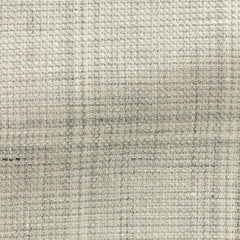 Possen-Collection-off-white-linen-wool-with-smoke-grey-checkCM JB 260gr Fabric