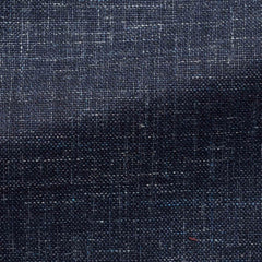 Loro-Piana-dark-blue-stretch-wool-silk-linen-basketweaveCM JC 230gr Fabric