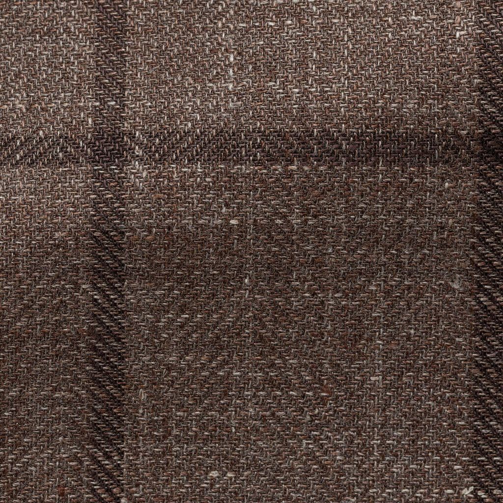 Possen-Collection-Brown-Linen-Wool-With-Tonal-WindowpaneCM PC12 265gr Fabric