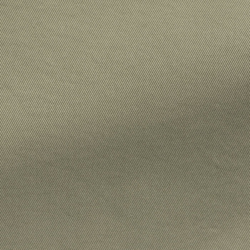 light-olive-garment-dyed-stretch-fine-twill Fabric