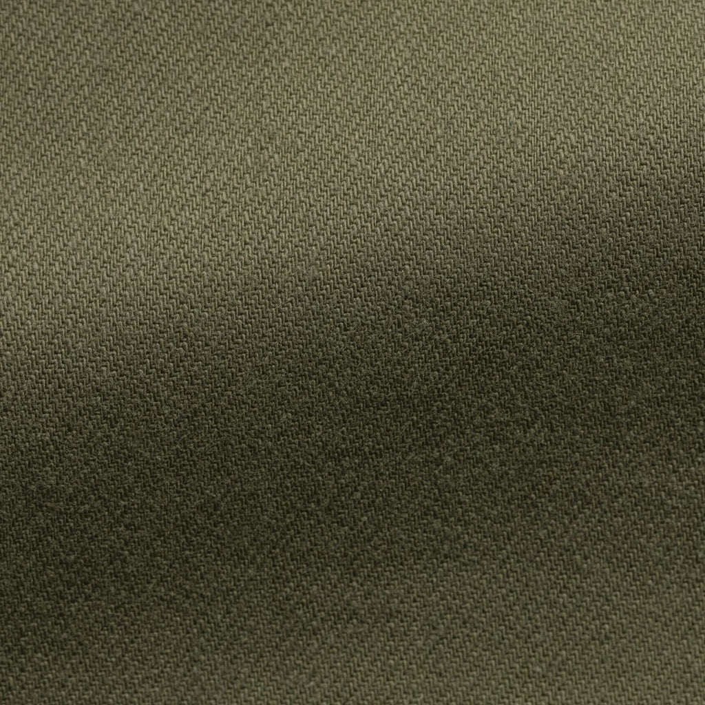 Olimpias Olive Heavy Cotton Stretch Twill