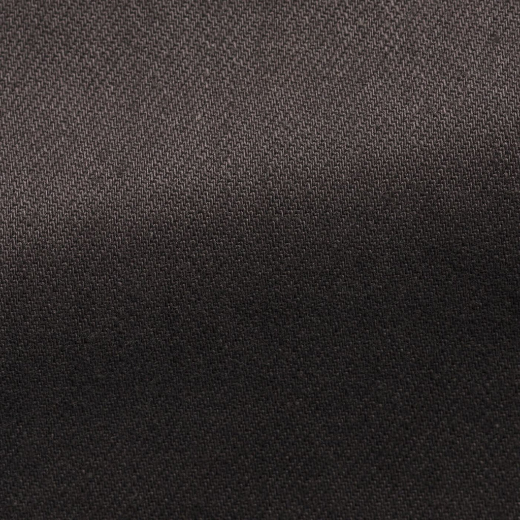 Olimpias Dark Brown Heavy Cotton Stretch Twill