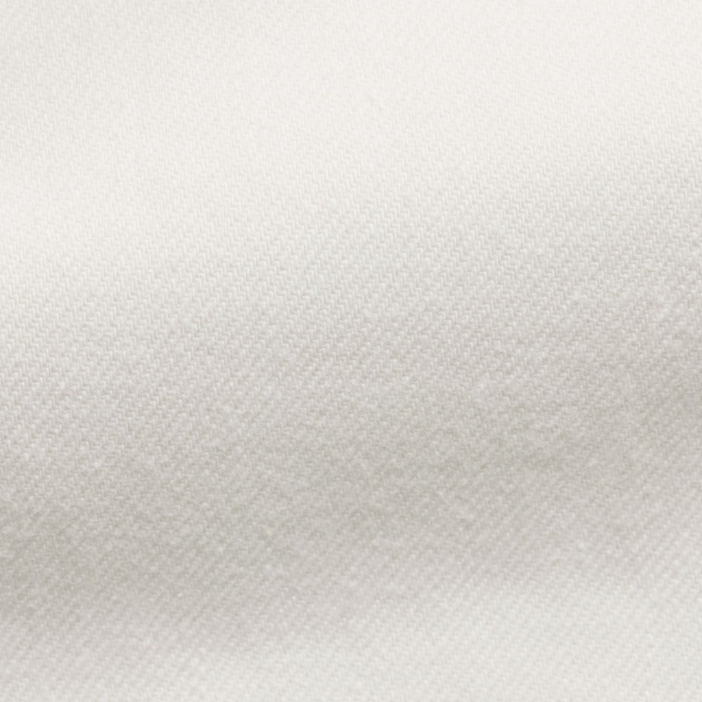 Olimpias Off White Heavy Cotton Stretch Twill