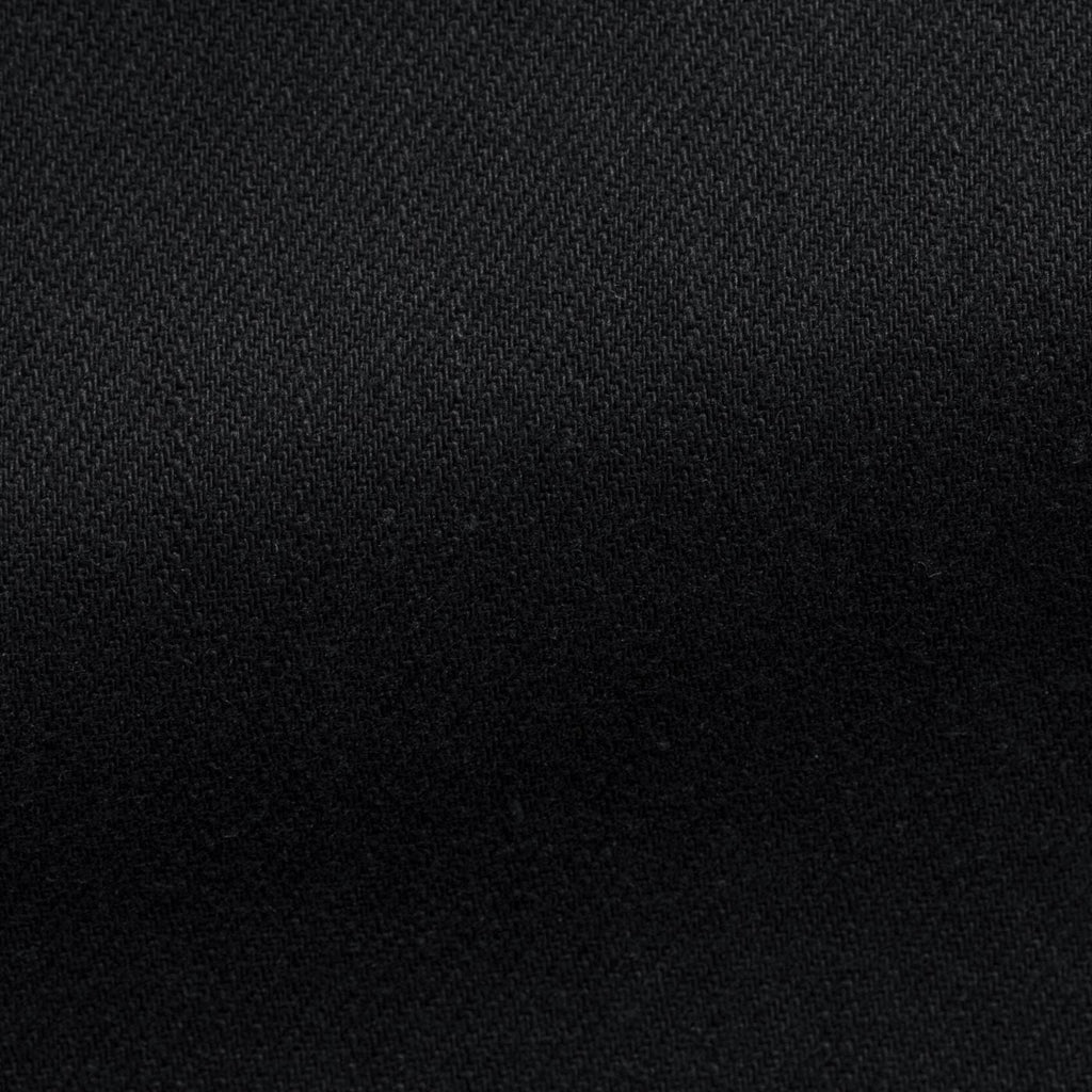 Olimpias Black Heavy Cotton Stretch Twill