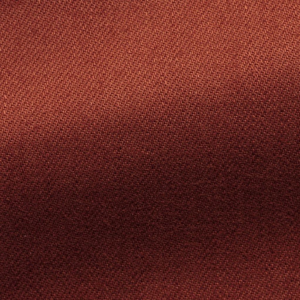 Olimpias Brick Red Heavy Cotton Stretch Twill