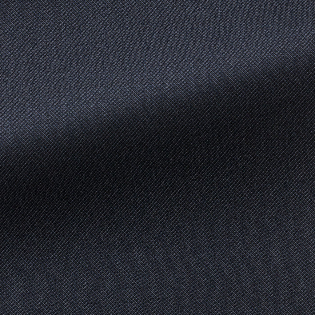 Barberis Canonico S130 Doppio Ritorto Merino Wool Midnight Blue Sharkskin