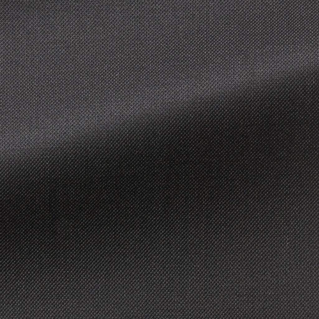 Barberis Canonico 365 Doppio Ritorto S130 Merino Wool Charcoal Grey Pin Point