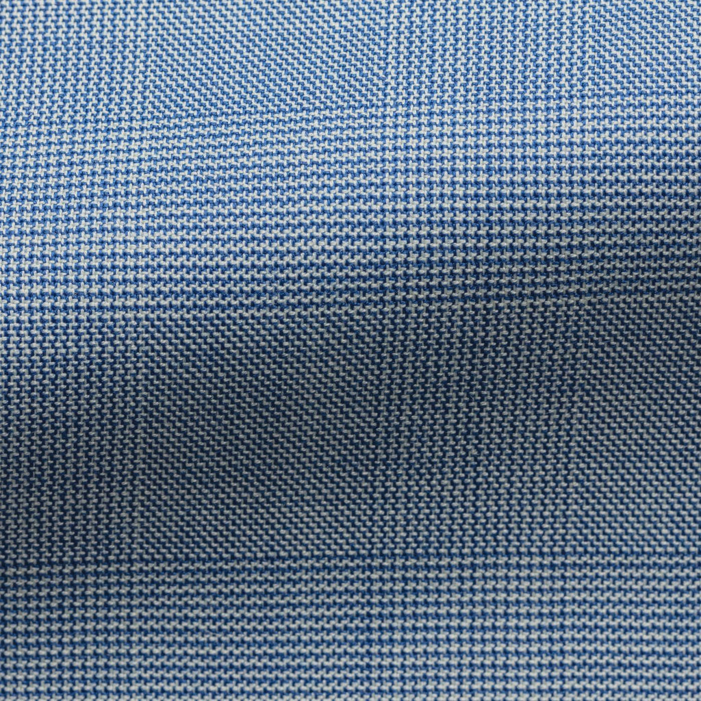 blue-wool-with-fine-glencheck-BB275gr Fabric