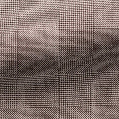 brown-wool-with-fine-glencheck-BB275gr Fabric