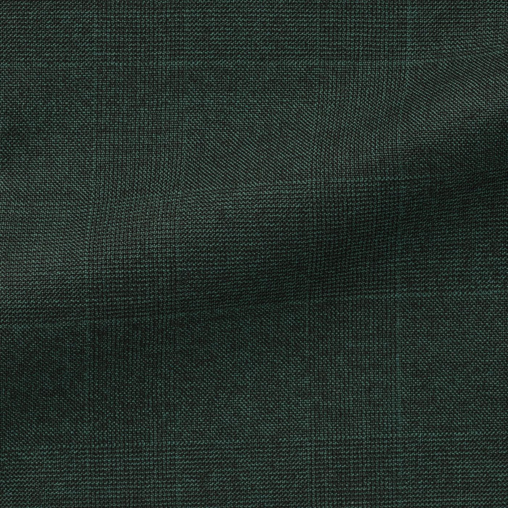 dark-green-s130-wool-with-fine-glencheck-BB275gr Fabric