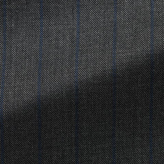 VBC-charcoal-s130-wool-sharkskin-with-navy-stripe-BB275gr Fabric