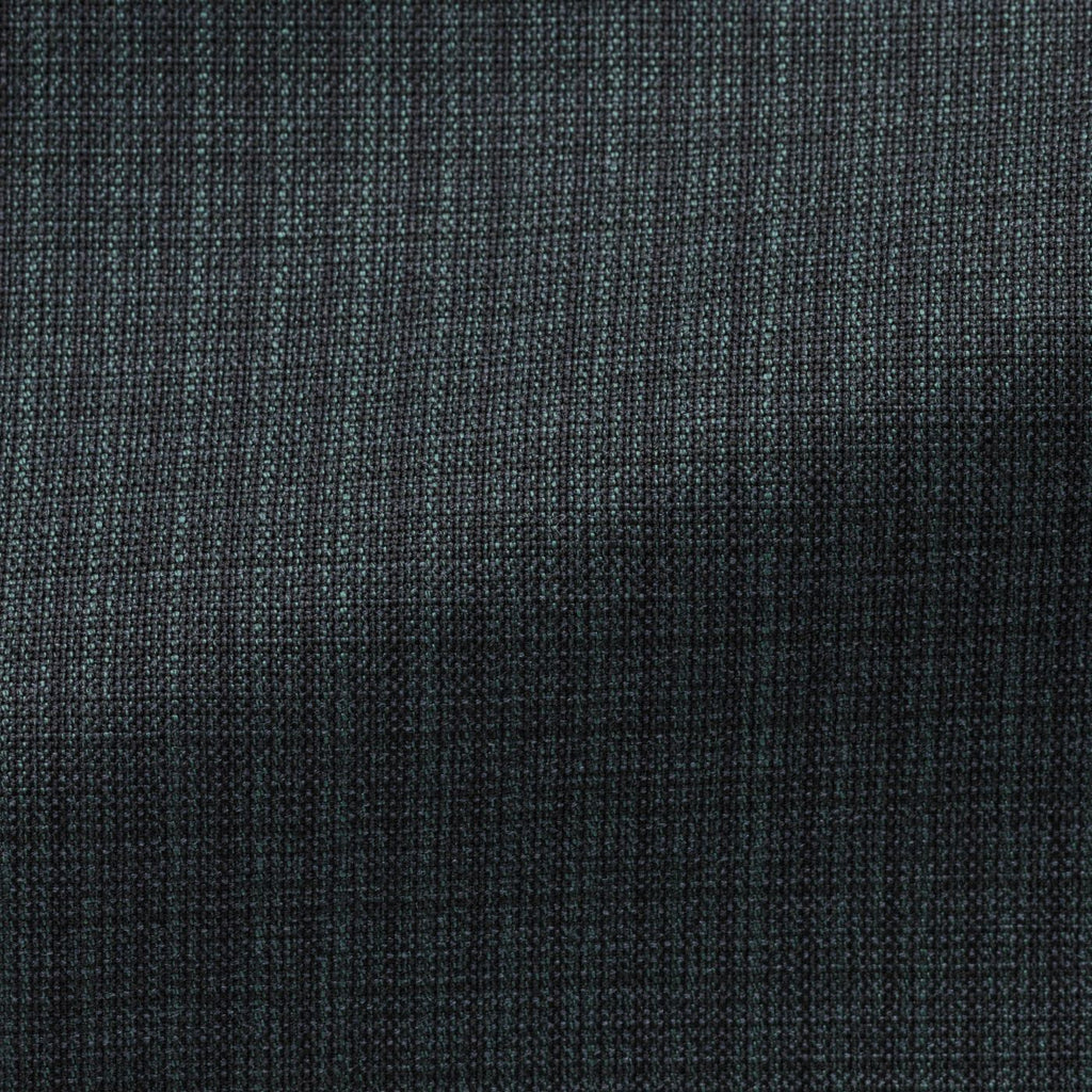 VBC-emerald-green-black-s130-mouliné-wool-BB275gr Fabric