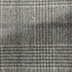 grey speckled brushed wool cashmere glencheck with dark   grey windowpane Inspiration