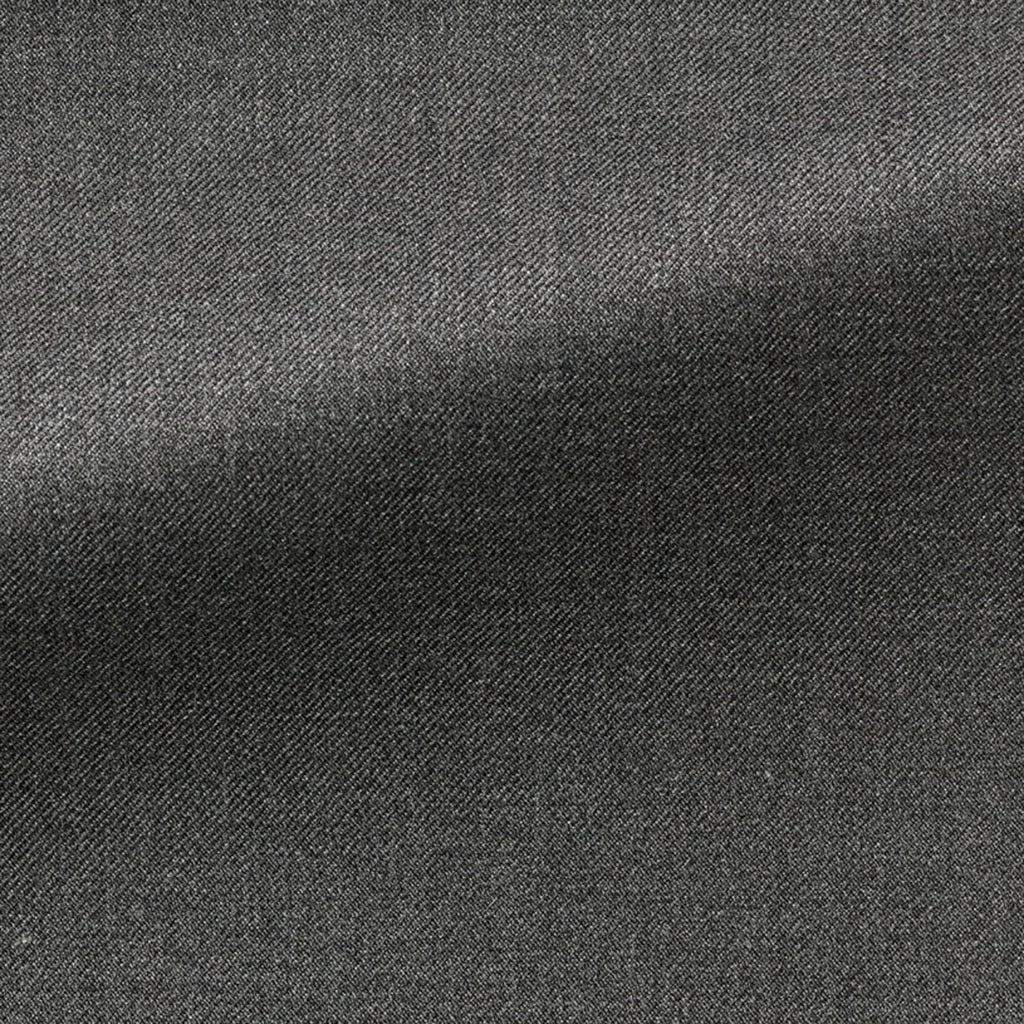 Barberis Canonico 'Revenge Collection' S150 Dark Grey Doppio Ritorto Merino Wool Double Twisted Twill