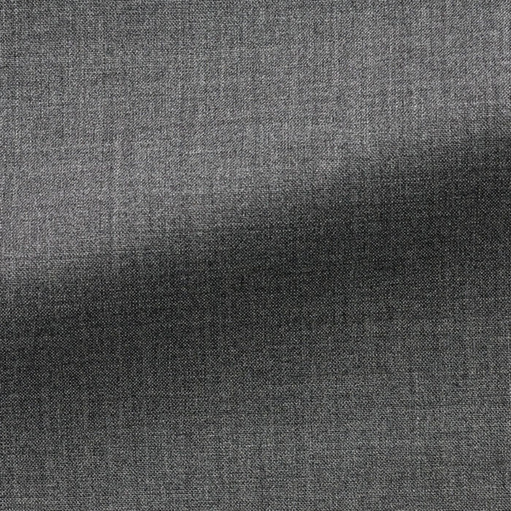 Barberis Canonico 'Revenge Collection' S150 Doppio Ritorto Merino Tropical Wool Mid Grey