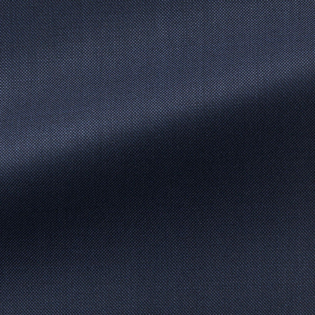 Barberis Canonico 'Revenge Collection' S150 Doppio Ritorto Merino Wool Dark Blue Sharkskin