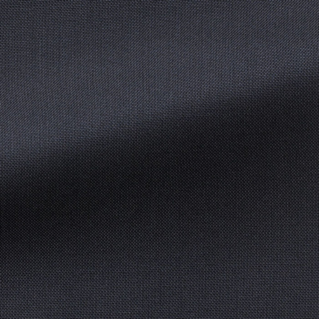 Barberis Canonico 'Revenge Collection' S150 Doppio Ritorto Merino Midnight Blue Plain Weave