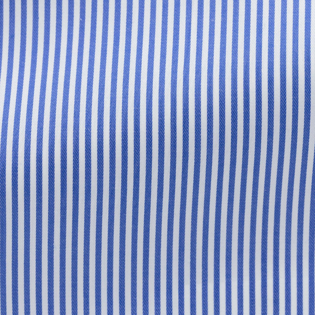 white-cotton-twill-with-blue-stripePL PC05120gr Fabric