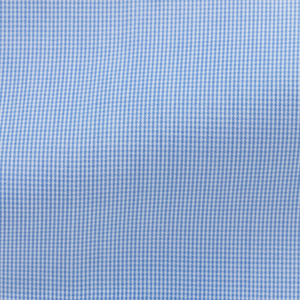white-light-blue-cotton-micro-houndstoothPL PC05120gr Fabric