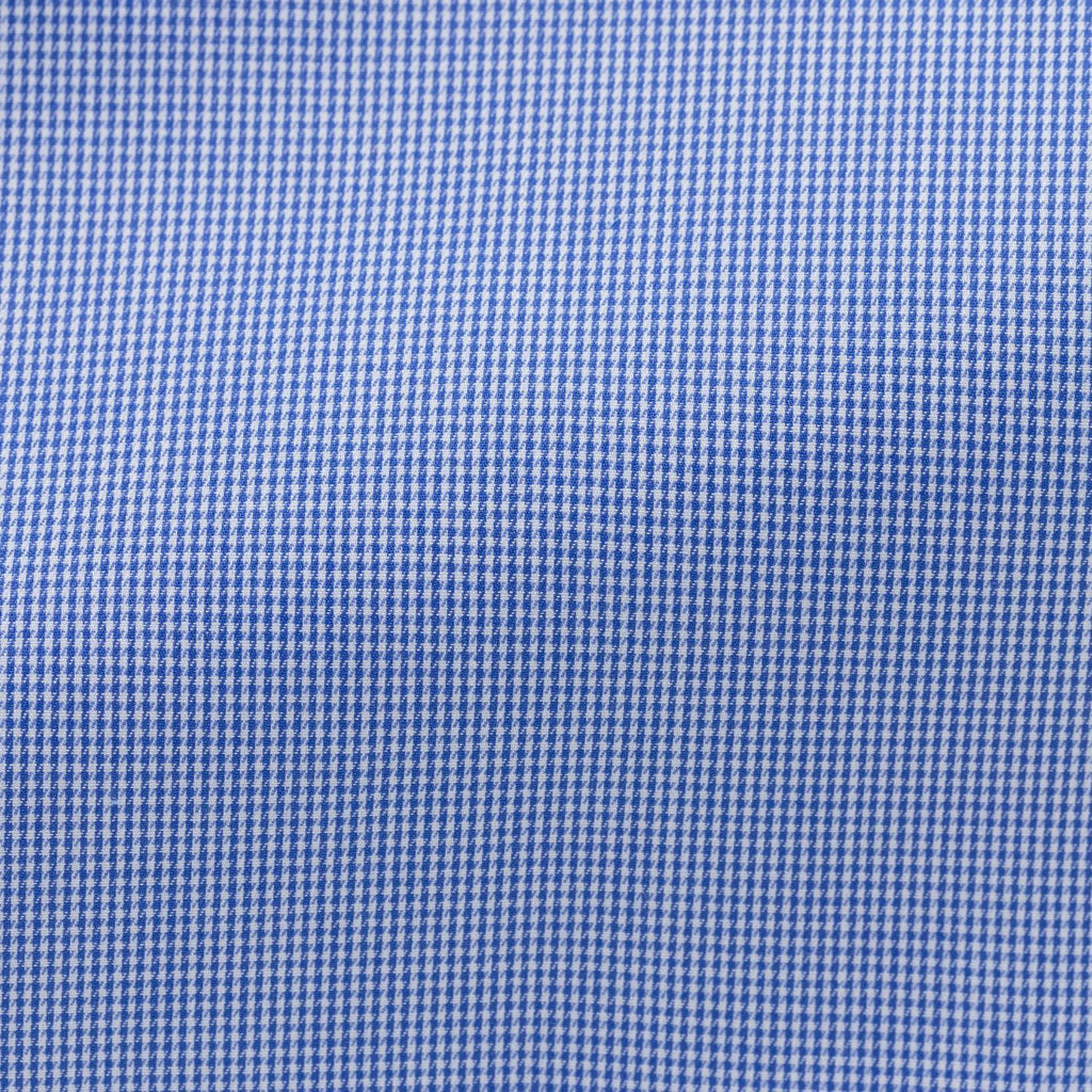 white-blue-cotton-micro-houndstoothPL PC05120gr Fabric