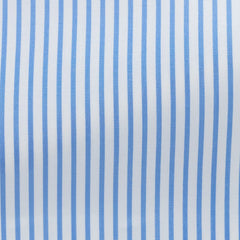 white-cotton-poplin-with-light-blue-stripePL PC05165gr Fabric