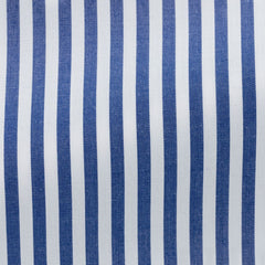 white-cotton-poplin-with-denim-blue-bengal-stripePL PC05150gr Fabric