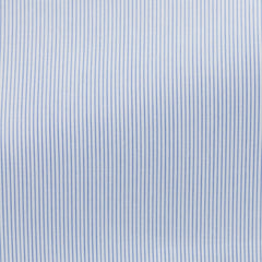 white-cotton-poplin-with-blue-pencil-stripePL PC05150gr Fabric
