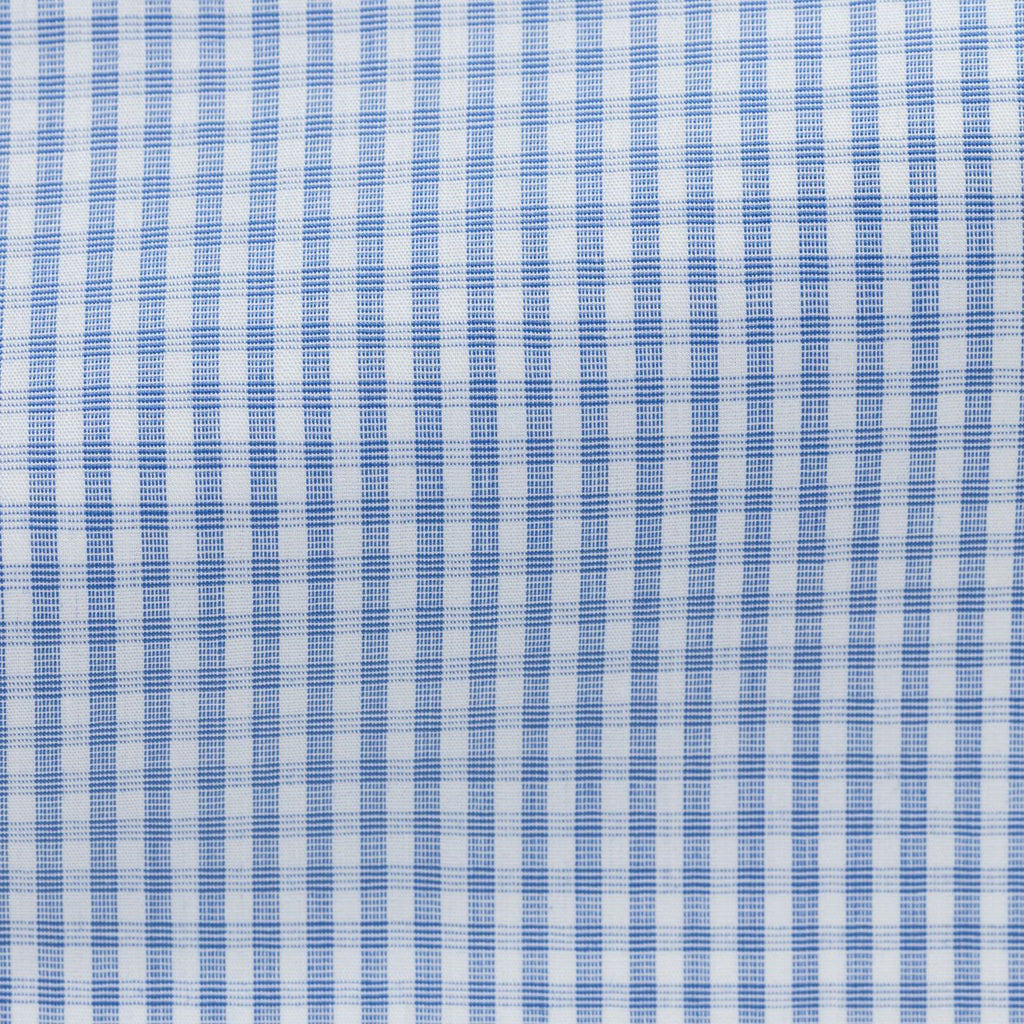 white-cotton-poplin-with-blue-grey-checkPL PC05150gr Fabric