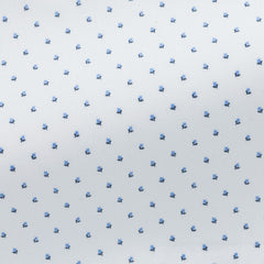 white-cotton-poplin-with-navy-blue-floral-dot-printPL PC05140gr Fabric