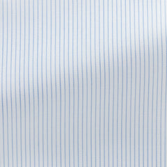 white-cotton-lyocell-blend-with-light-blue-stripePL PC07185gr Fabric