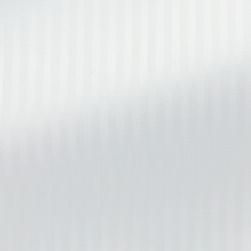 white-cotton-sateen-dobby-with-stripePL PC07160gr Fabric