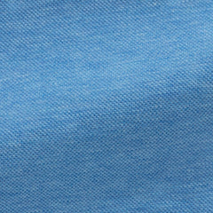light-blue-mélange-cotton-piqué-knitPL PC07280gr Fabric