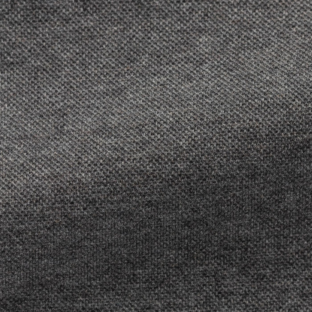 mid-grey-mélange-cotton-piqué-knitPL PC07280gr Fabric