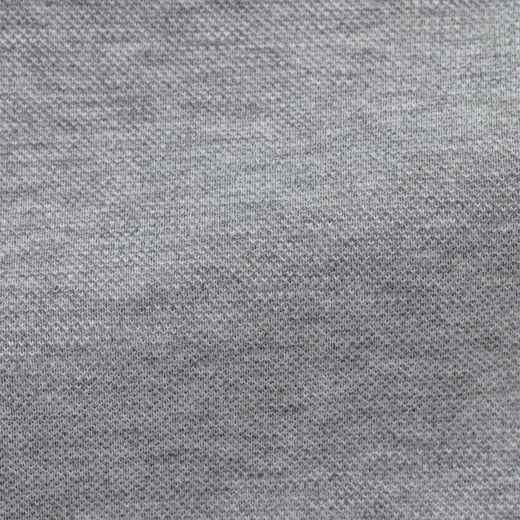 light-grey-mélange-cotton-piqué-knitPL PC07280gr Fabric