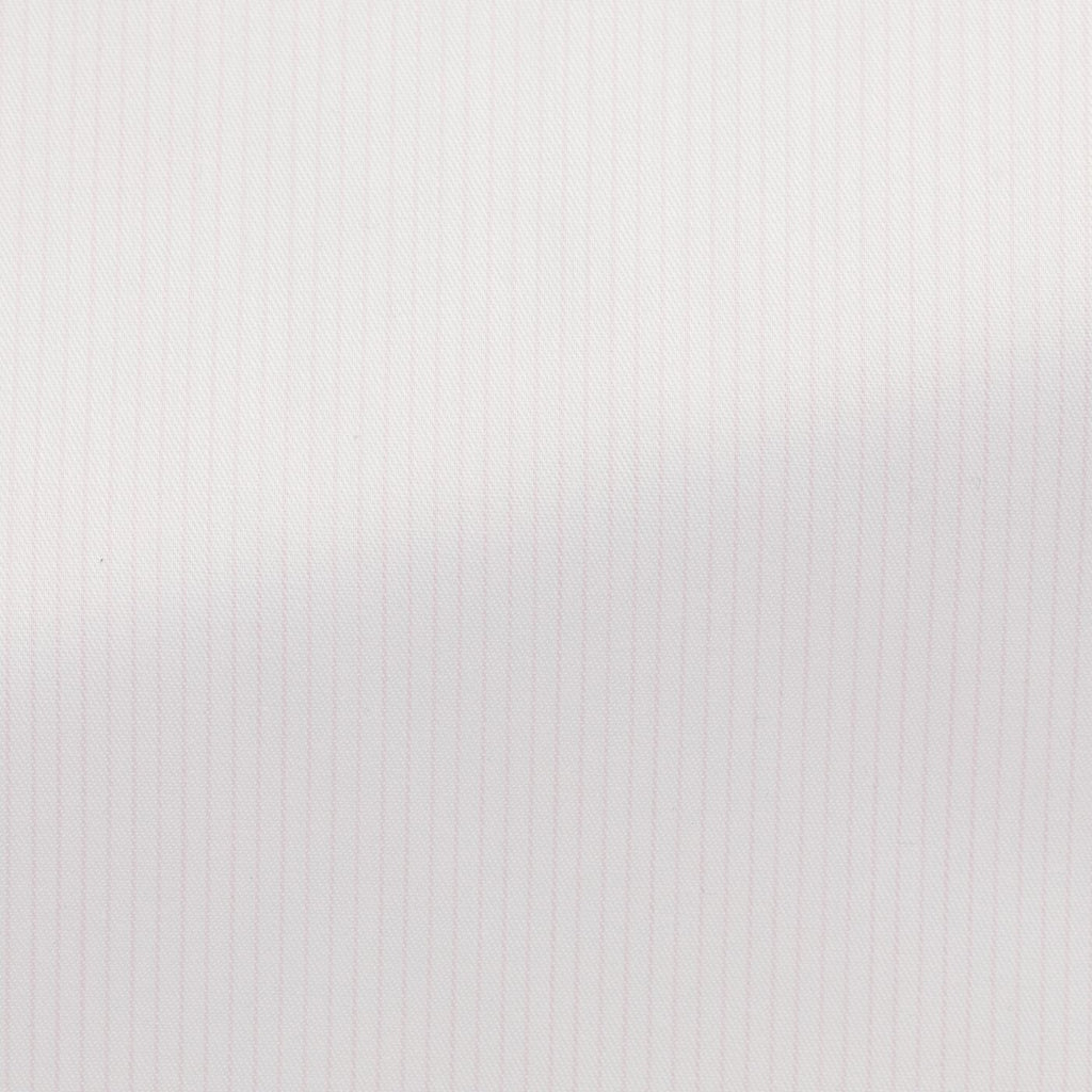 white-cotton-lyocell-with-light-pink-stripePL PC07185gr Fabric