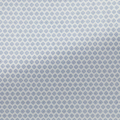 white-cotton-lyocell-with-mid-blue-geometric-printPL PC07200gr Fabric
