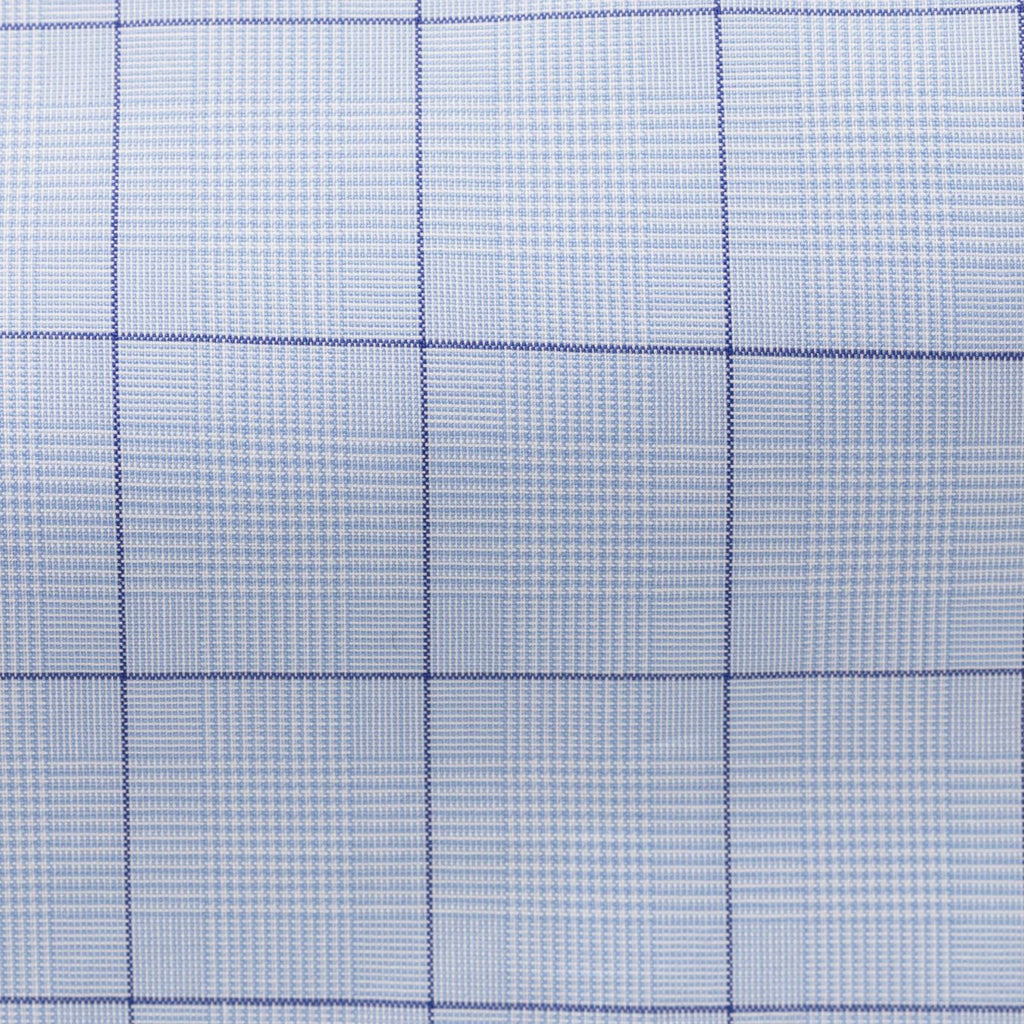 white-cotton-with-mixed-blue-prince-of-walesPC09 Fabric