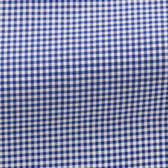 white-cotton-with-dark-blue-gingham-checkPC07 Fabric