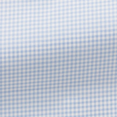 white-cotton-with-light-blue-gingham-checkPC07 Fabric