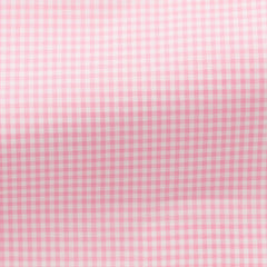 white-cotton-with-light-pink-gingham-checkPC07 Fabric