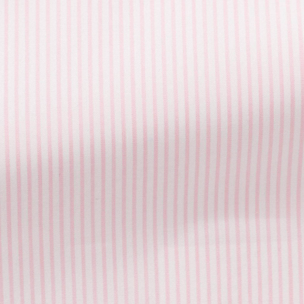 white-cotton-poplin-with-light-pink-candy-stripePC11 Fabric
