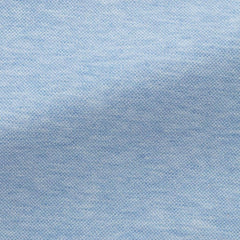 Sky-Blue-Mélange-Cotton-Piqué-KnitPC07300gr Fabric