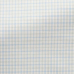 white-cotton-with-light-blue-light-green-tattersall-checkPC09 Fabric